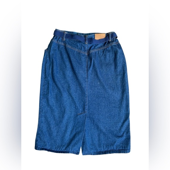 Country Gear By Jantzen Women’s Vintage Denim Skirt vintage size 14 - Picture 3 of 6